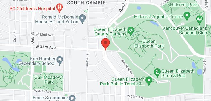 map of A306 4908 CAMBIE STREET